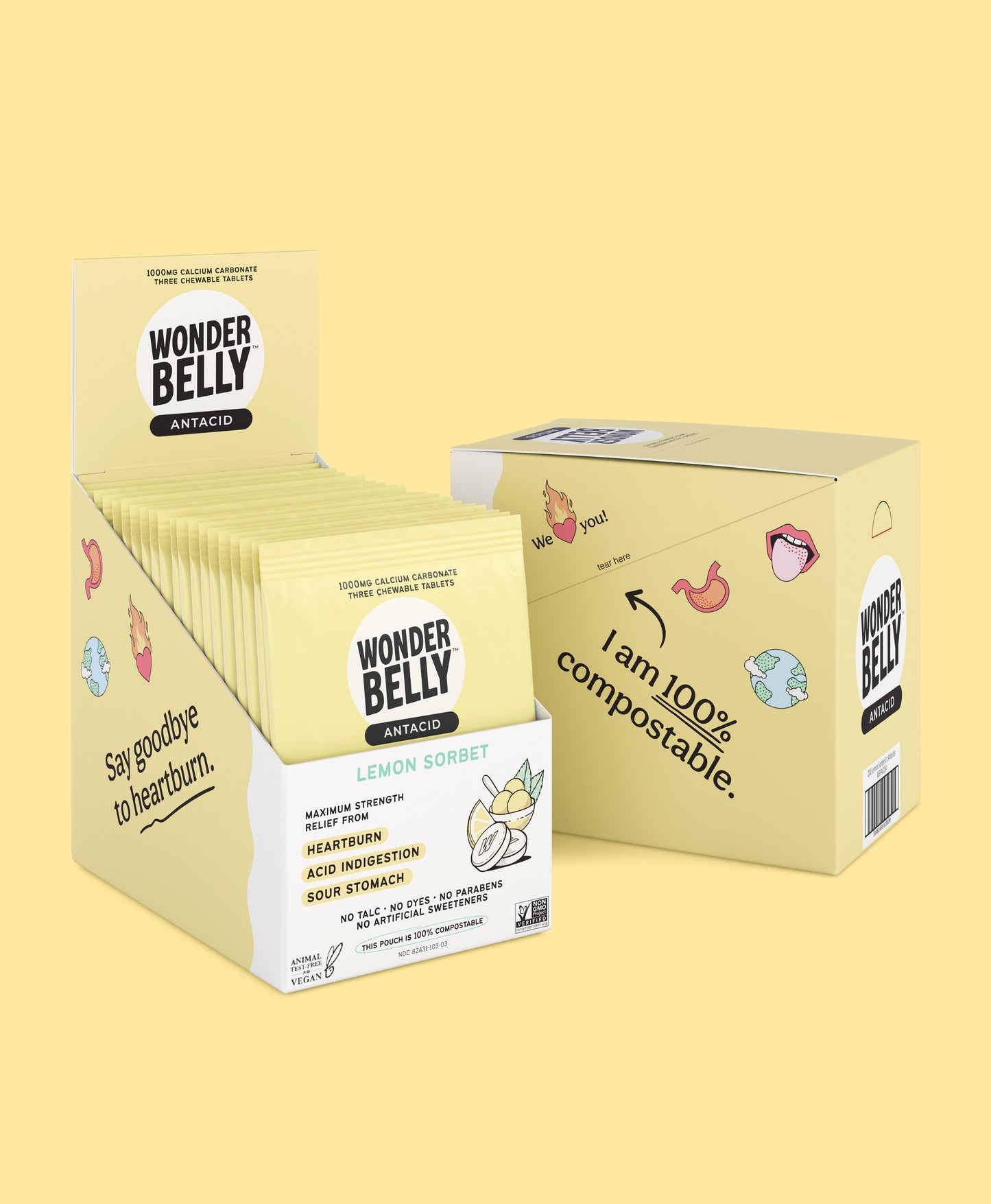 Lemon Sorbet Travel Packs