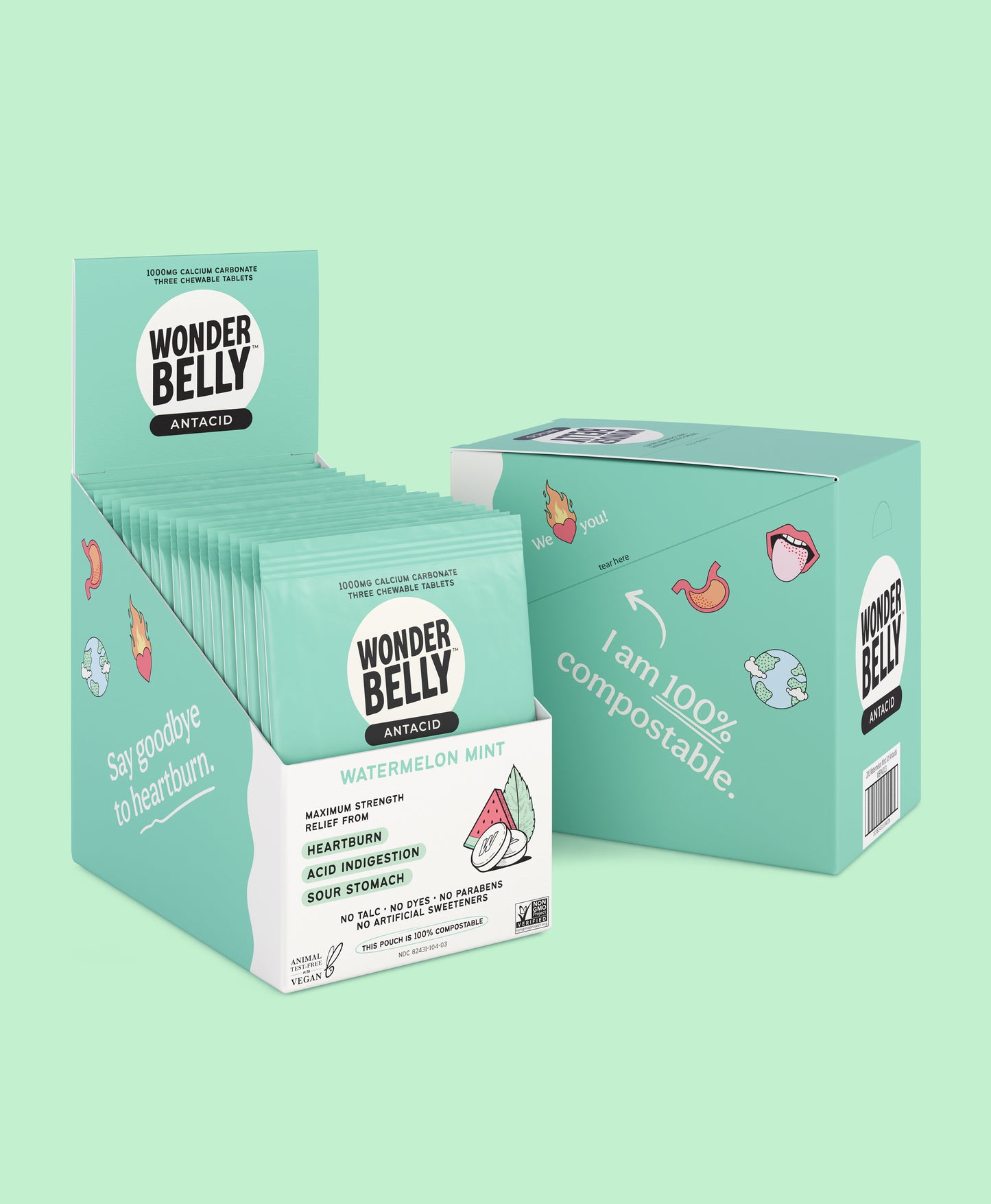 Watermelon Mint Travel Packs
